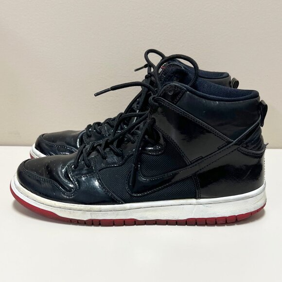 Nike Dunk High SB Men's Size 9.5 Rivals Pack AJ7730-001BRED - Picture 2 of 8